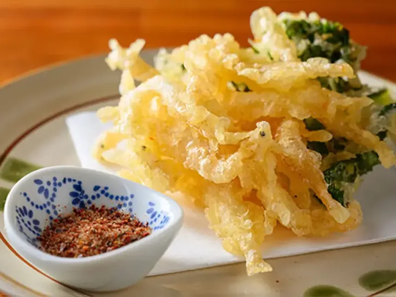 たけぞうの野菜のかき揚げ
